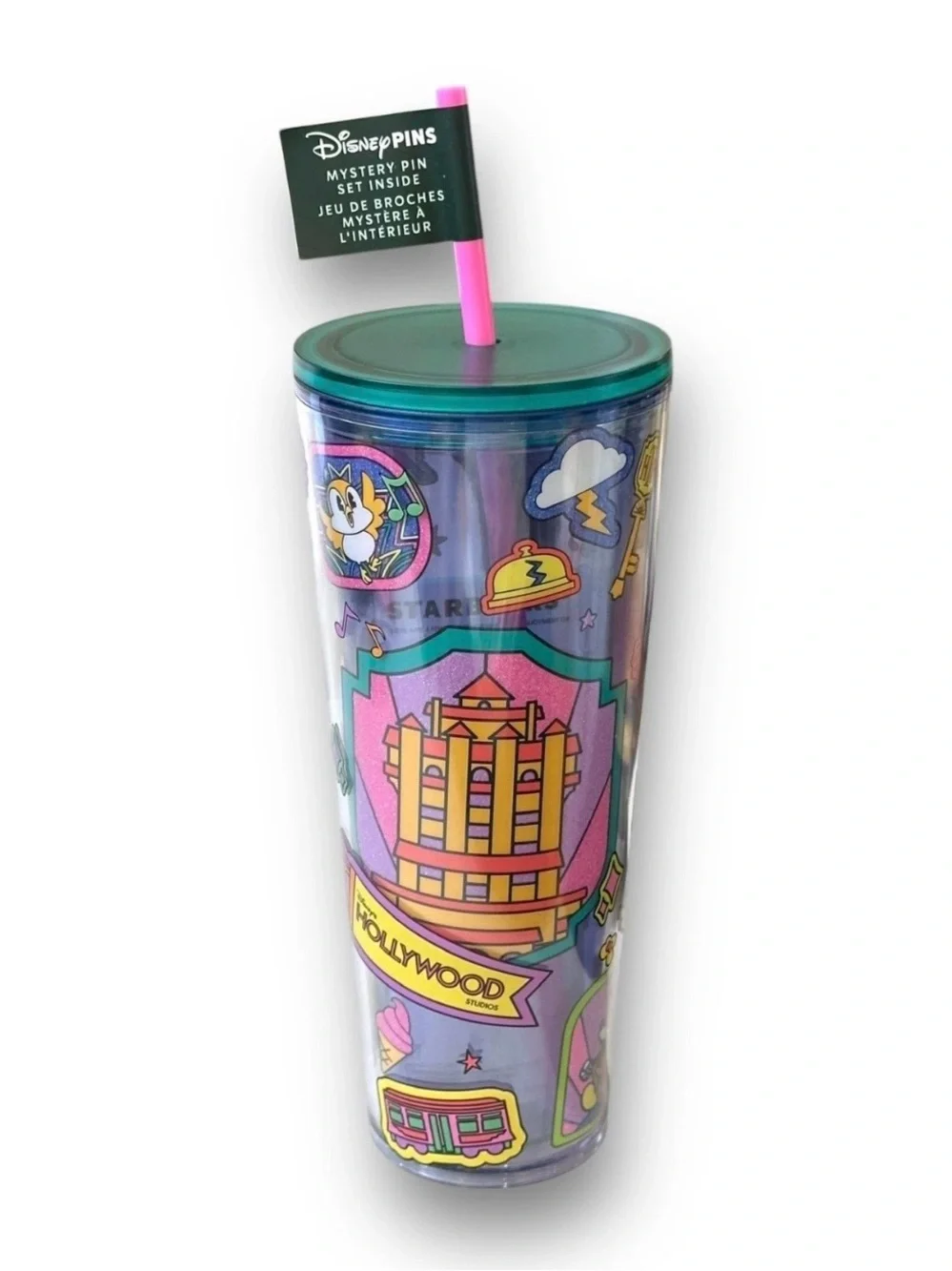 Disney Hollywood Studios Starbucks Tumbler 2026-NO MYSTERY PIN